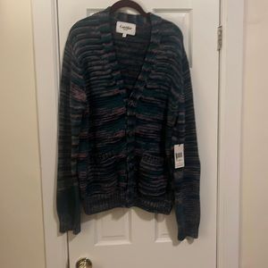 Designer Multicolor Men’s Cardigan by Corridor. Brand new with tags.